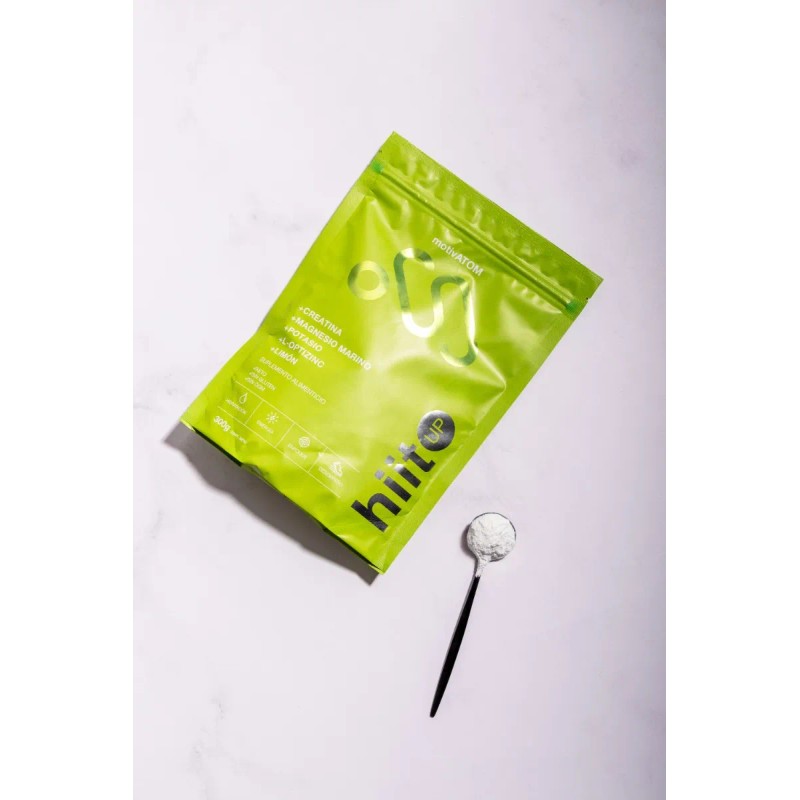 Motivatom Hiit Up Suplemento Mayor Rendimiento 300 Gr Sabor Limón