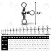9KM DWLIFE Triple Barbed Fishing Hooks 50pcs Triple Barbed Hooks