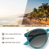 AVAWAY Retro Vintage Polarised Sunglasses Women's Round UV400 Safety Glasses