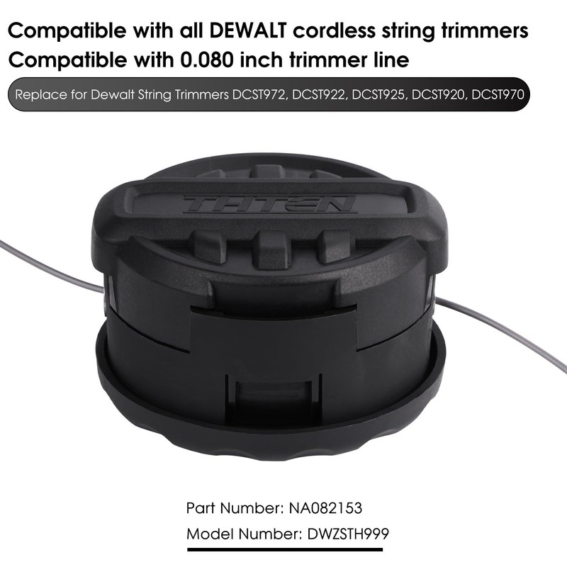 THTEN DWZSTH999 Replacement Head Compatible with Dewalt DCST972,DCST922,DCST925,DCST920,DCST970 Cordless String