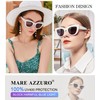 MARE AZZURO Cat Eye Outdoor Reading Glasses Women Sunglasses Readers