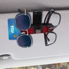 Glasses Holder for Car Visor,Fashion Bling Crystal Rhinestones Car Sun
