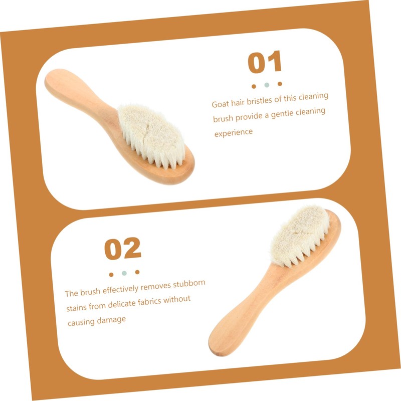 iplusmile 5pcs Soft Bristle Laundry Brush Scrub Brush for Stains