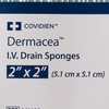 Covidien 441408 Dermacea I.V. Drain Sponges, 2" x 2" Size