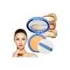Polvo Compacto Matificador Fijador Base Maquillaje Natural F Tono Tono