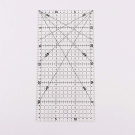 SUPERTOOL Quilting Ruler 1 Piece Patchwork Ruler 30x15cm High Quality Acrylic Clear Ruler for Patchwork
