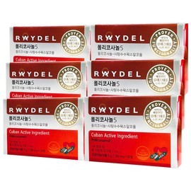 Reidel Policosanol 5 30 tablets (6 months supply) 6 boxes / 폴리코사놀5 30정 (6달분) 6박스