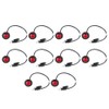 10pcs 3/4in LED Side Marker Light Clearance Lamp with DC