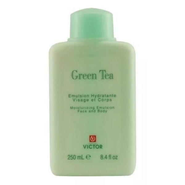 Victor Green Tea Moisturizing Emulsion Face & Body 8.4 fl oz 250 ml Perlier New