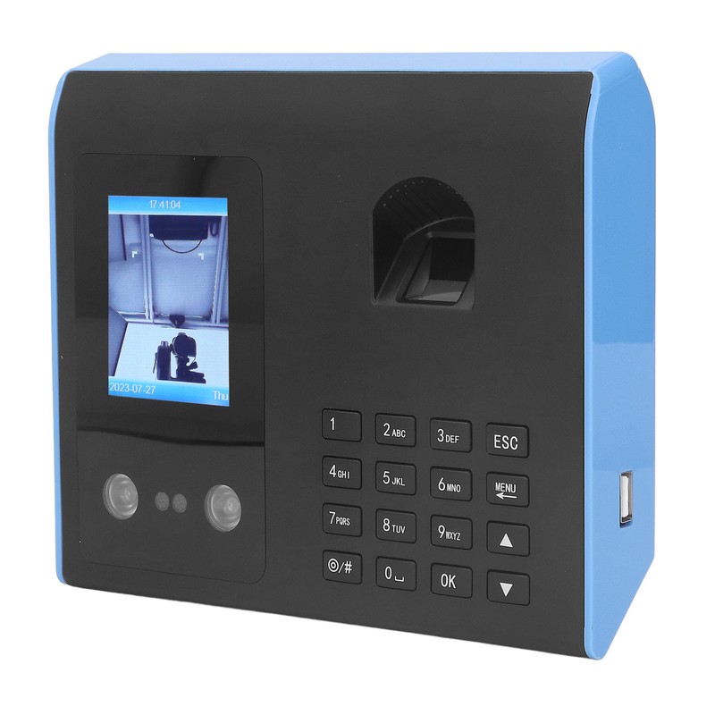 Attendance Machine Biometric Face Fingerprint Password Check In Machine Time