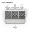 KITCHENDAO Sink Organiser, Kitchen Organiser, Large Wall Mounted Sink Organiser,