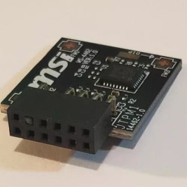 For MSI MSI TPM2SPI (MS-4462) TPM2.0 (12Pin, 1 Closed) TPM Module (SPI)