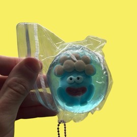 Cartoon Monster Squishy, Pinch Squeeze Squishy, Monster Squishy, Fun Stress Relief Fidget, Maltose Squishy, Slow Rebound Squishy - Color: Blue Monster