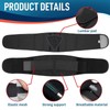 Back Stabilisers with Lumbar Padding, Back Support Belt, Double Stretch