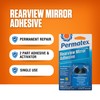 Permatex Rearview Mirror Adhesive, Adhesive .3ml/Primer .6ml (81844)