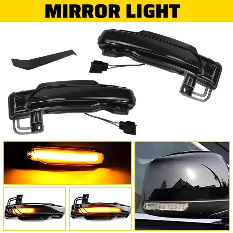 For Dodge Durango WD 2011-2023 Mirror LED Turn Signal Light