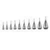 MUUNN 10 Pack Tungsten Teardrop Drop Shot Weights,Tungsten Drop Shot