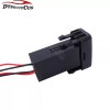 DYSO Fit Toyota Tacoma Land Cruiser 12V Blue Dual USB