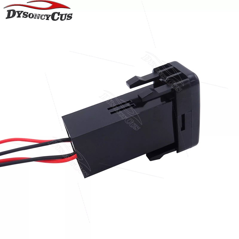 DYSO Fit Toyota Tacoma Land Cruiser 12V Blue Dual USB