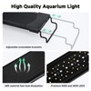 AQQA LED Aquarium Light, 24/7 Mode IP68 Waterproof Extendable Bracket