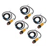 5 Pcs Infrared Photoelectric Switch Normally Open 10 To 30cm