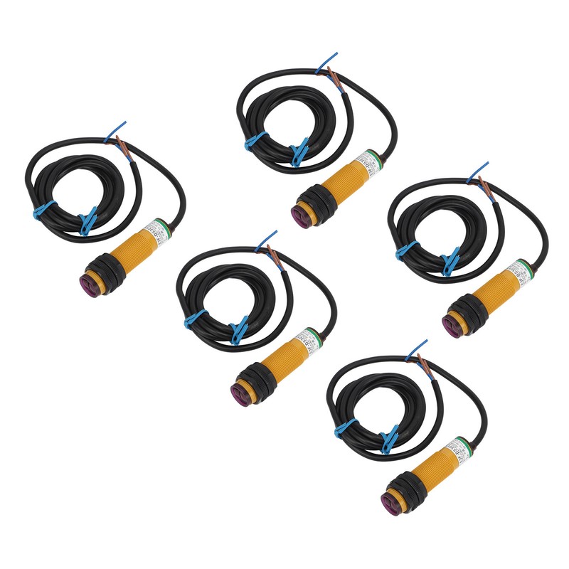 5 Pcs Infrared Photoelectric Switch Normally Open 10 To 30cm