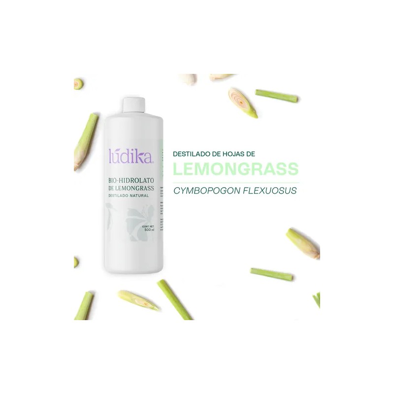 Bio Hidrolato De Lemongrass Purificante, Astringente 500 Ml