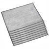 YinQin 8 PCS Double Layer Non Scratch Wire Cleaning Cloths