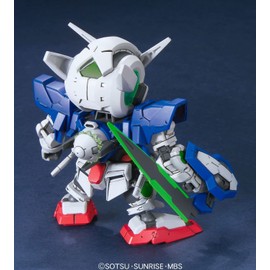 DLH SD Gundam BB Warrior Mobile Suit Gundam 00 Gundam Exia Repair II (BB Warrior), Color Coded Plastic Model