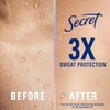 Secret Clinical Strength 100HR Sweat & Odor, Invisible Solid Antiperspirant