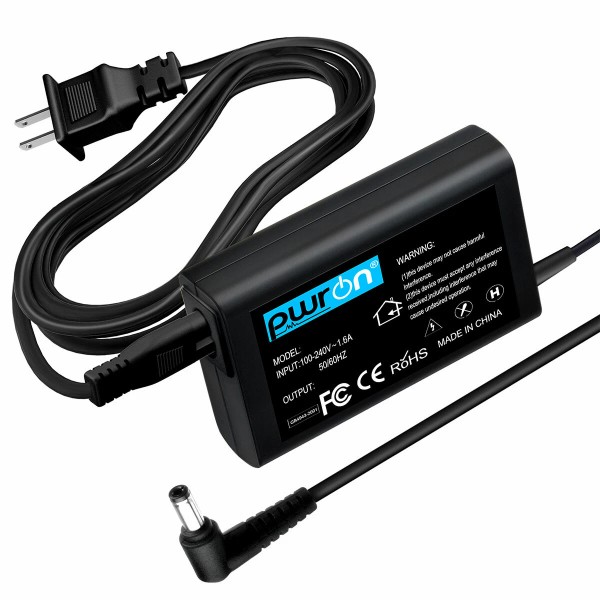 PwrON 12V 3A AC-DC Adapter Charger For DC12030012A L19LDVP11B TV