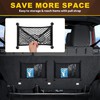 BUMBEE Mesh Cargo Net, Envelope Netting, Elastic Pocket Pouch Bungee