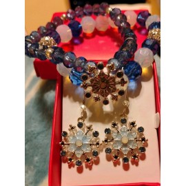 Avon Studio 1886 Christmas Holidays Holly Jolly Earrings snowflake set -NIB Rare