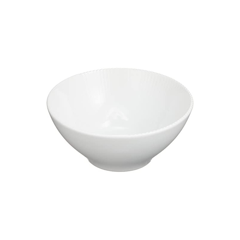 Royal Copenhagen White Elements Bowl, 5.1 inches (13 cm), Wedding