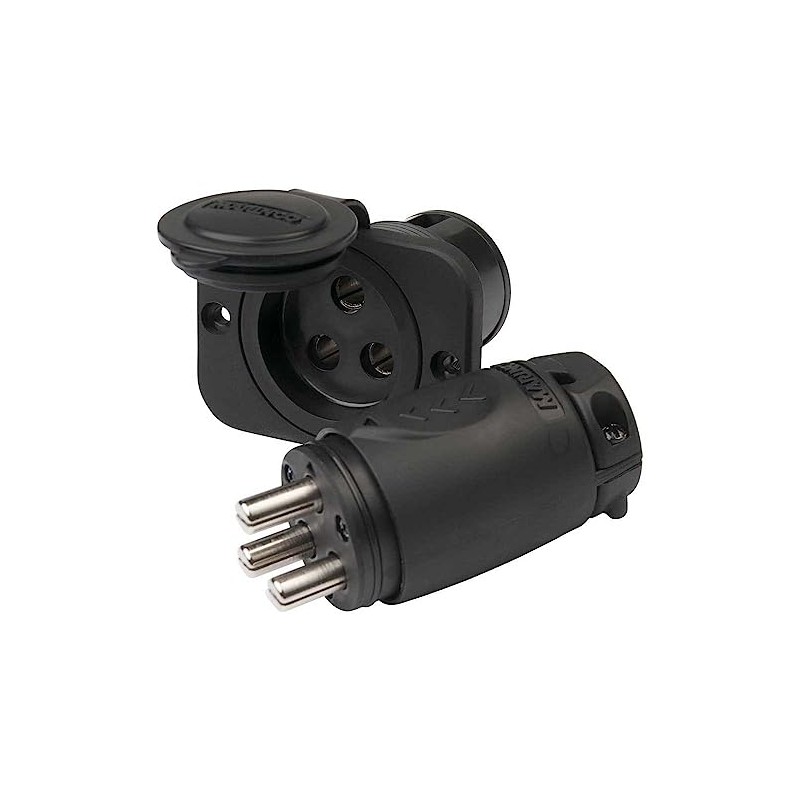 Marinco 12VCPS3 70A Trolling Motor Plug & Receptacle