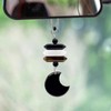 Moon Crystal Suncatcher Pendant with Healing Stones - Lucky Charm