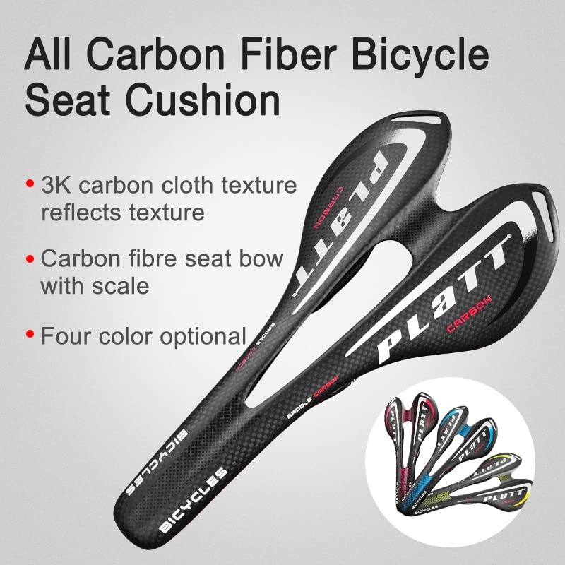 Full carbon fiber saddle bike vtt racing saddle wave road