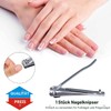 SS INSTRUMENTX Heavy Duty Stainless Steel Nail Clippers for Men