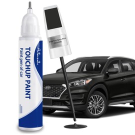 Black Noir(NKA/MJB) Touch Up Paint for Hyundai-Exact Match–Chips and Nicks Car Paint Scratch Repair Kit Automotive Paint Pen for Accent/Creta/Elantra/TUCSON/SANTA