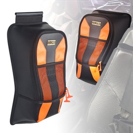 UTV X3 Water-resistant Seat Bag For Can Am Maverick X3 Center Seat Bag, Shoulder Between Seat Storage Bag For Can Am Maverick X3 MAX 2017-2024 Accessories Easy to Install (Orange)