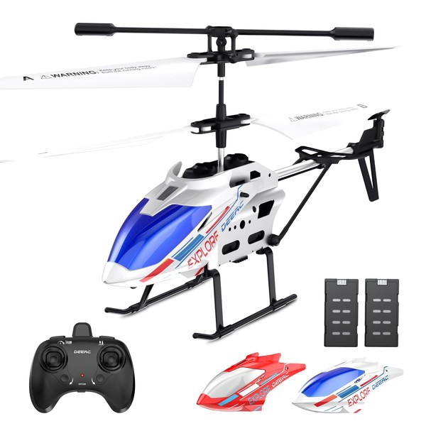 DEERC DE28 Helicopter, Radio Controlled Toy, Indoor, Small, For Beginners,