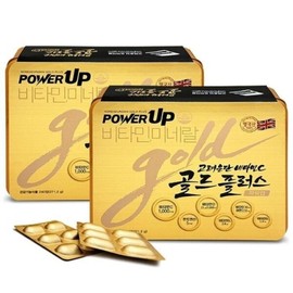 Korean Ginseng Corporation 고려은단 비타민C 골드플러스 파워업 240정 x 2개 D Korea Eundan Vitamin C Gold Plus Power Up 240 Tablets x 2 Packs D