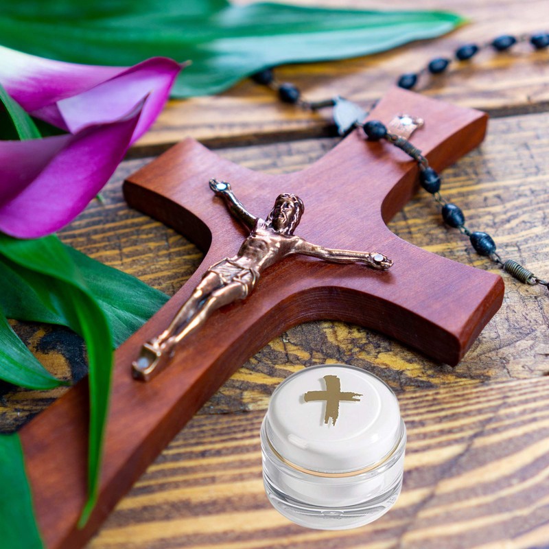 Church Supply for Ash Wednesday Easter Service 2" White Acrylic