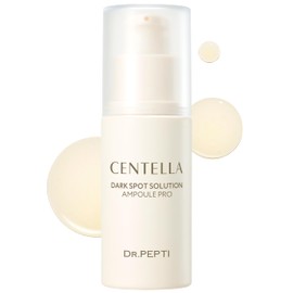 dr.pepti DR.PEPTI Centella Blemish Solution Ampoule Pro - Korean Face Serum for Uneven Skin Tone Marks Sensitive Skin with Niacinamide Tranexamic Acid Glutathione, 1.01 fl.oz.