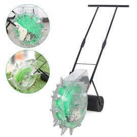 Push Wheat Seeder,Corn Cotton Soybean Peanut Seeder,Multifunctional Seeder for Gardening and Agriculture,12 Seeding Ports
