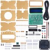 FM Radio Kit, ICSTATION Soldering Projects Radio with LED Flashing