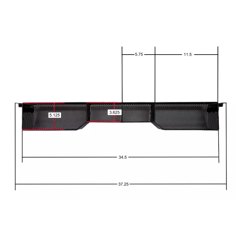 Huskey Golf Cart Front Inner Basket Dash Storage Organizer for
