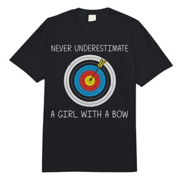 Cool Archery for Girls Kid Bowhunter Bow Arrow Archer Target Comfort Colors Adult Heavyweight T-Shirt