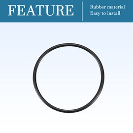 QUARKZMAN Nitrile Rubber Rings Round Washer 30 mm x 27 mm x 1.5 mm for Tap Plumbers Repair Seal Connection, Black Pack of 20