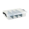 Skywin Snack Tray, 4 Slot Snack Tackle Box with 3